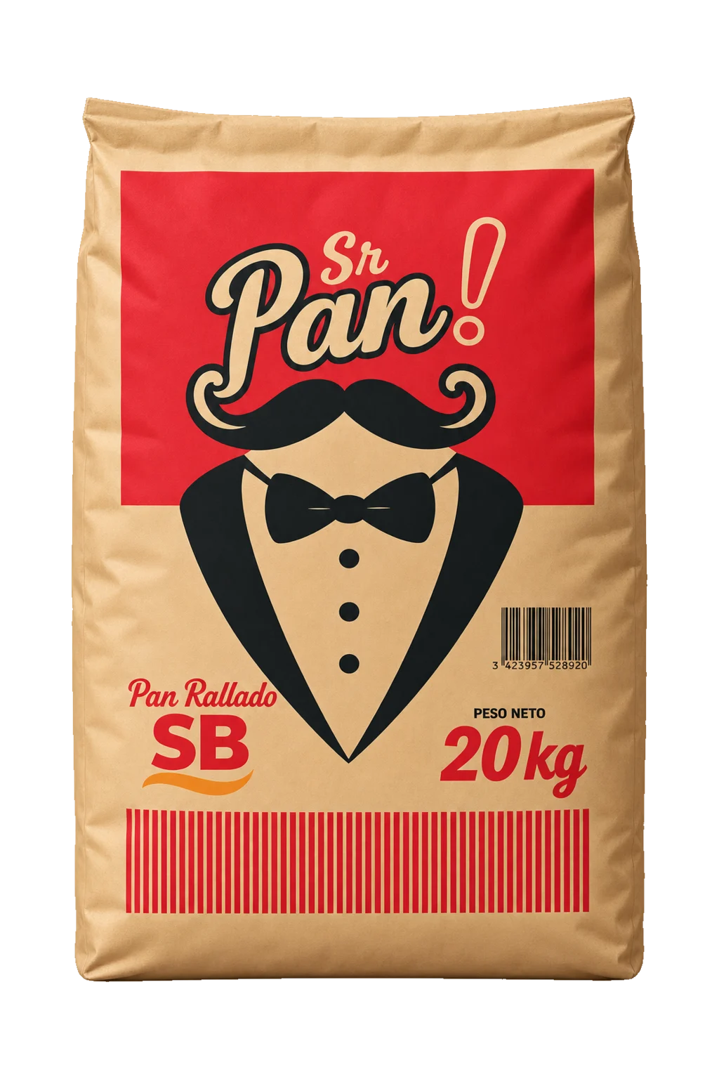 Bolsa de pan rallado Sr. Pan de 20 kg